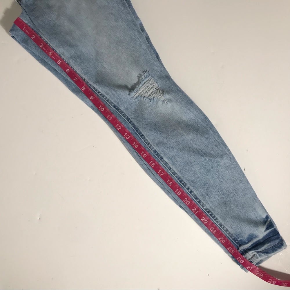 Chic Light Blue Edgley Skinny Jeans for Women - Picture 9 of 9
